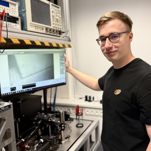 Jakub Krčma, Fakulty fyzikálního inženýrství VUT (Foto: Petra Králová, CEITEC)