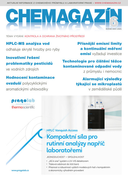 CHEMAGAZÍN 6/2025 - Kontrola a ochrana životního prostředí