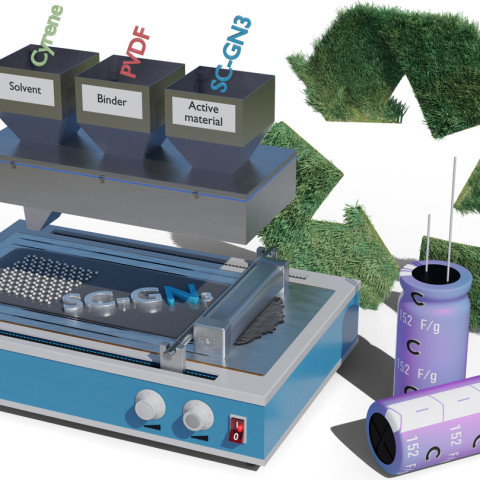 Vědci z CATRIN nabízejí „zelenější“ cestu pro výrobu superkondenzátorů