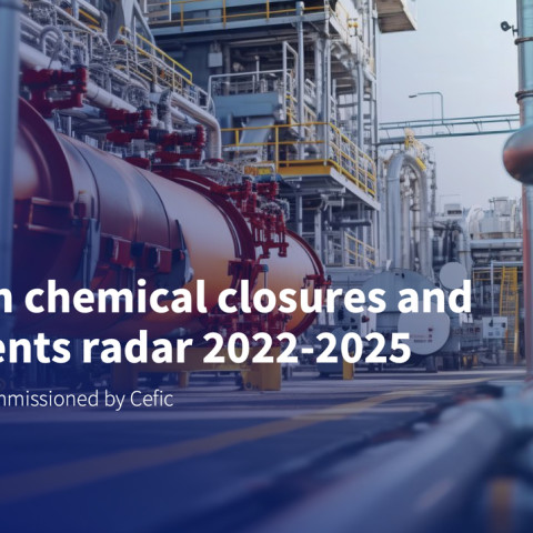 CEFIC: Tempo uzavírání chemických závodů v Evropě se od roku 2022 zvýšilo šestinásobně, uvádí nová zpráva