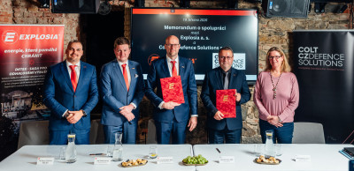 Explosia uzavřela memorandum o spolupráci se společností Colt CZ Defence Solutions